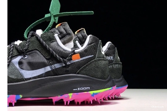 Black Zoom Kiger Terra CD8179-001 Nike O-W x 5 0109